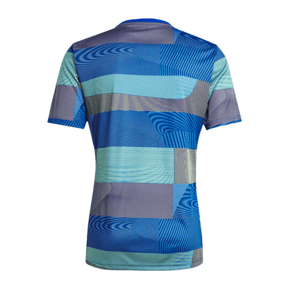 Real Madrid Pré-Jogo Futebol Camisa 25/26 Azul