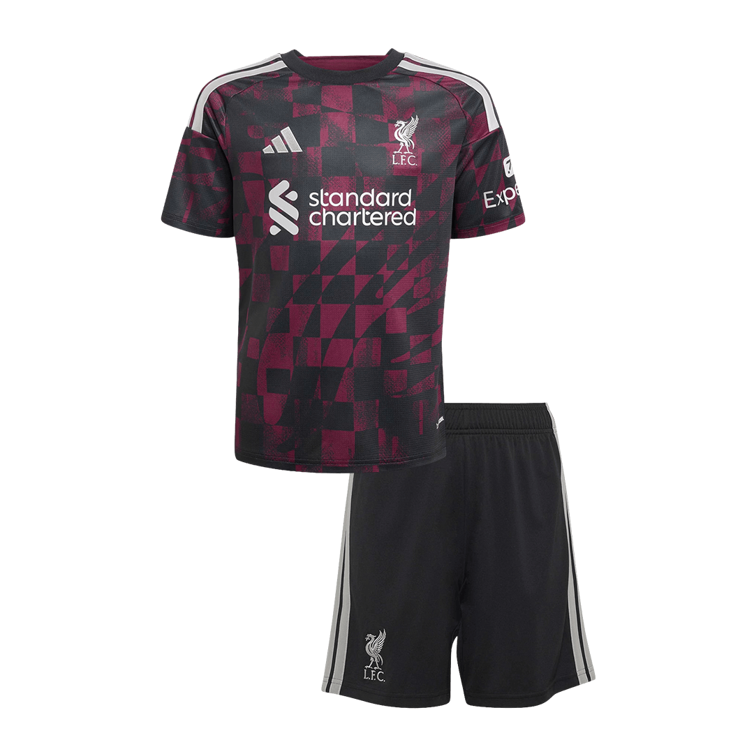 Liverpool Infantil 
 Terceira Futebol Camisa 2026/27