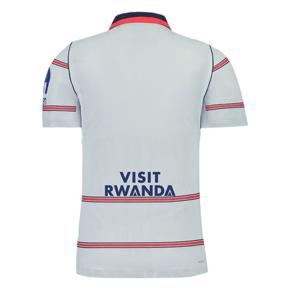 Versão do Jogador Atletico Madrid Terceira Futebol Camisas 2026/27 Cinza
