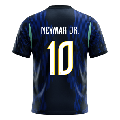 NEYMAR JR. #10 Brazil Fora Copa do Mundo Camisa 2026 Marinha