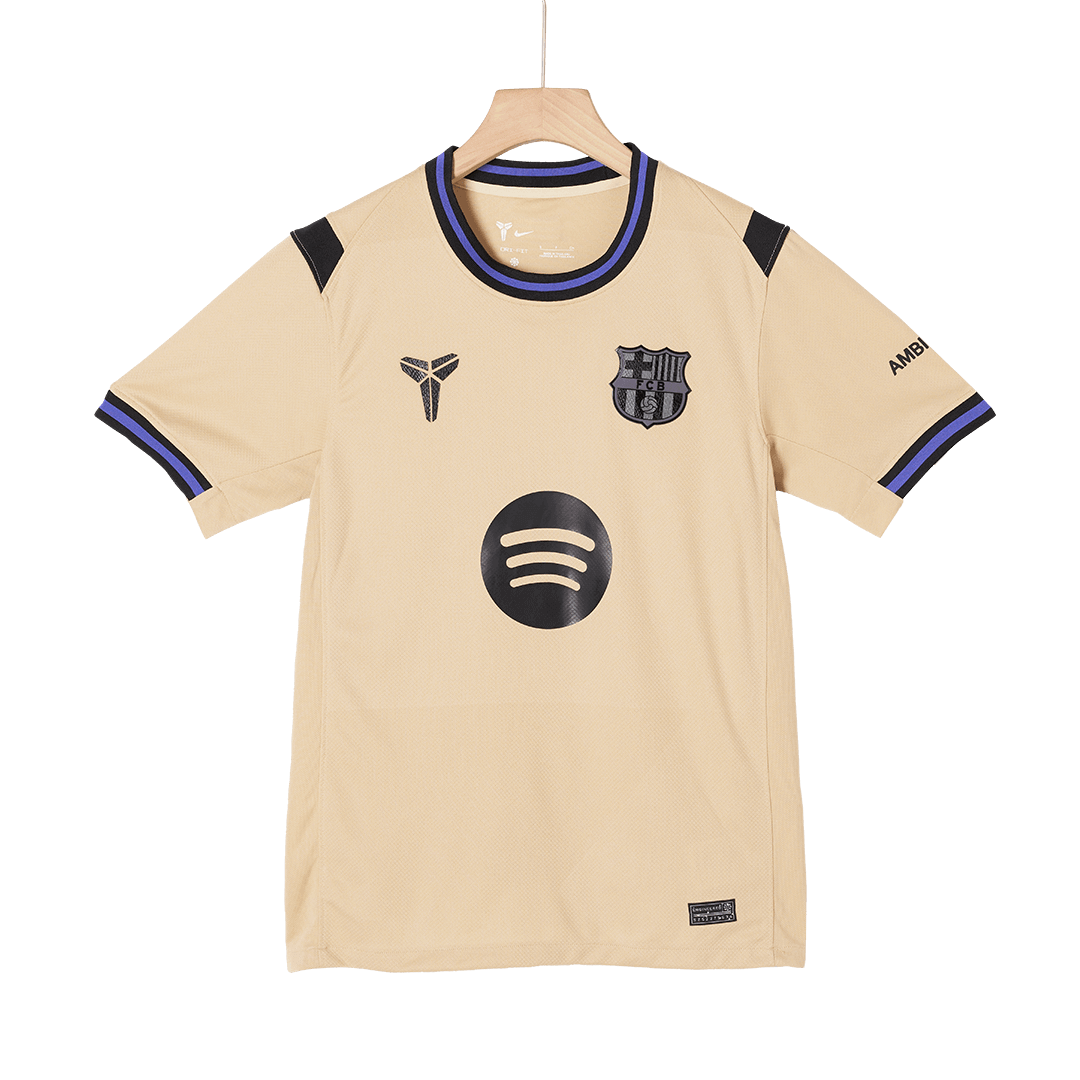Barcelona Fora Camisa 2025/26- Amarelo