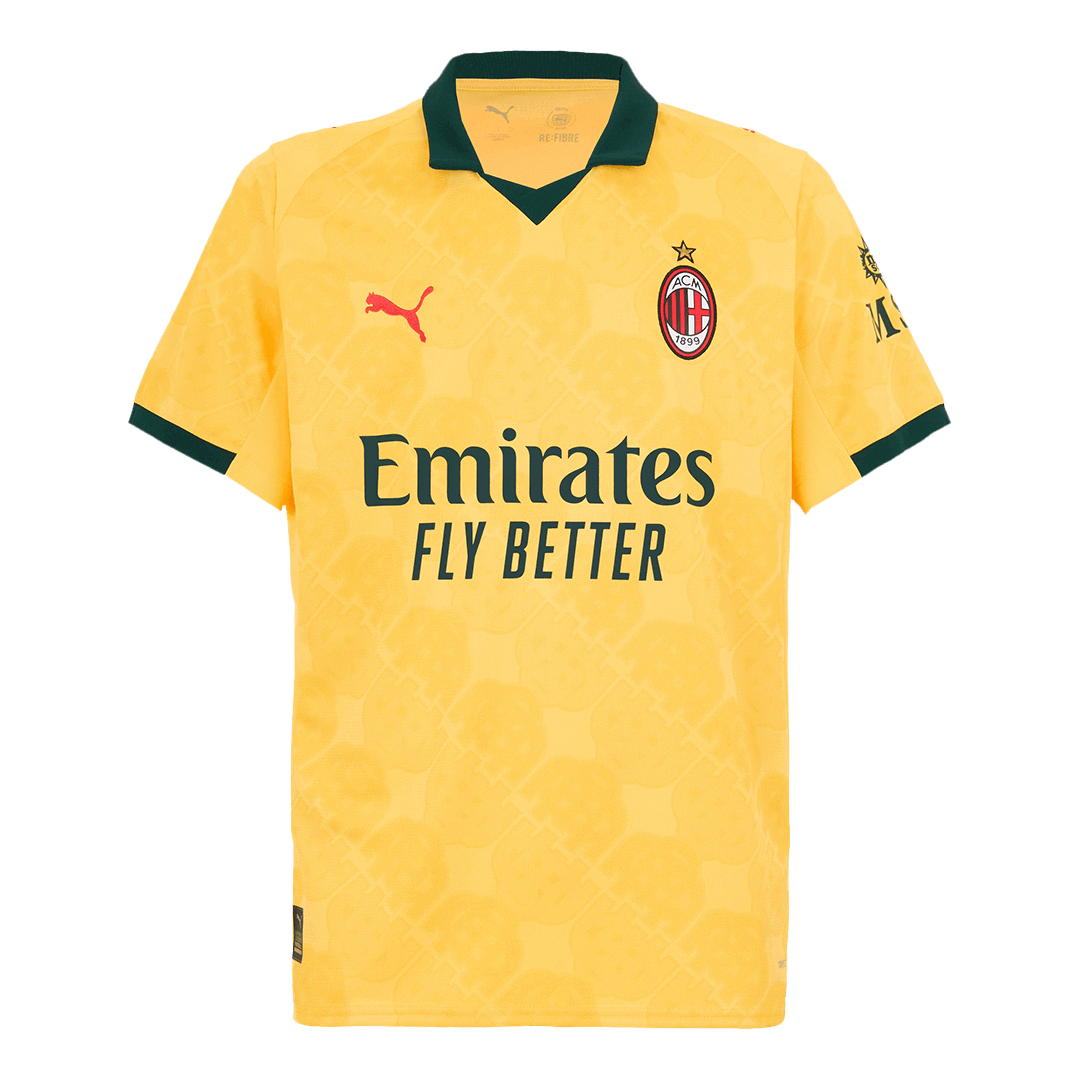 FOFANA #19 AC Milan Fora Terceira Camisa 2025/26 Amarelo