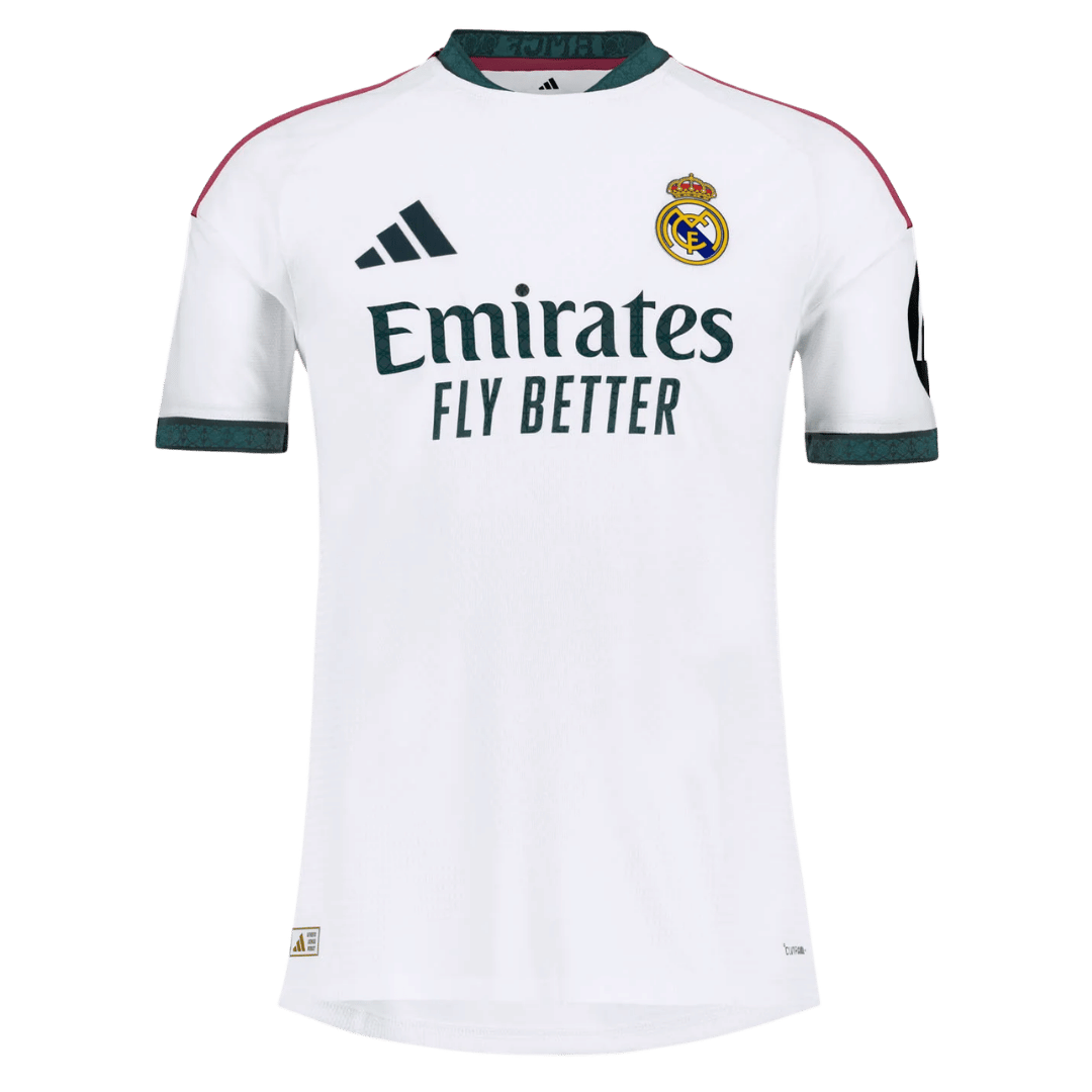 Versão do Jogador VALVERDE #8 Real Madrid Casa Futebol Camisas 2026/27 Branco