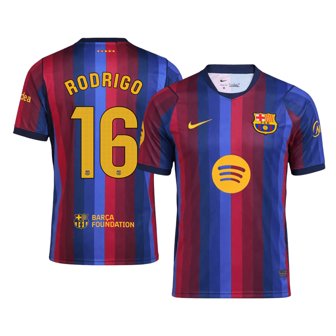 RODRIGO #16 Barcelona Casa Camisa 2026/27