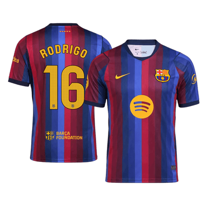 RODRIGO #16 Barcelona Casa Camisa 2026/27