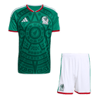 Mexico Casa World Cup Camisa Conjunto(Camisa+Calções) 2026 Verde