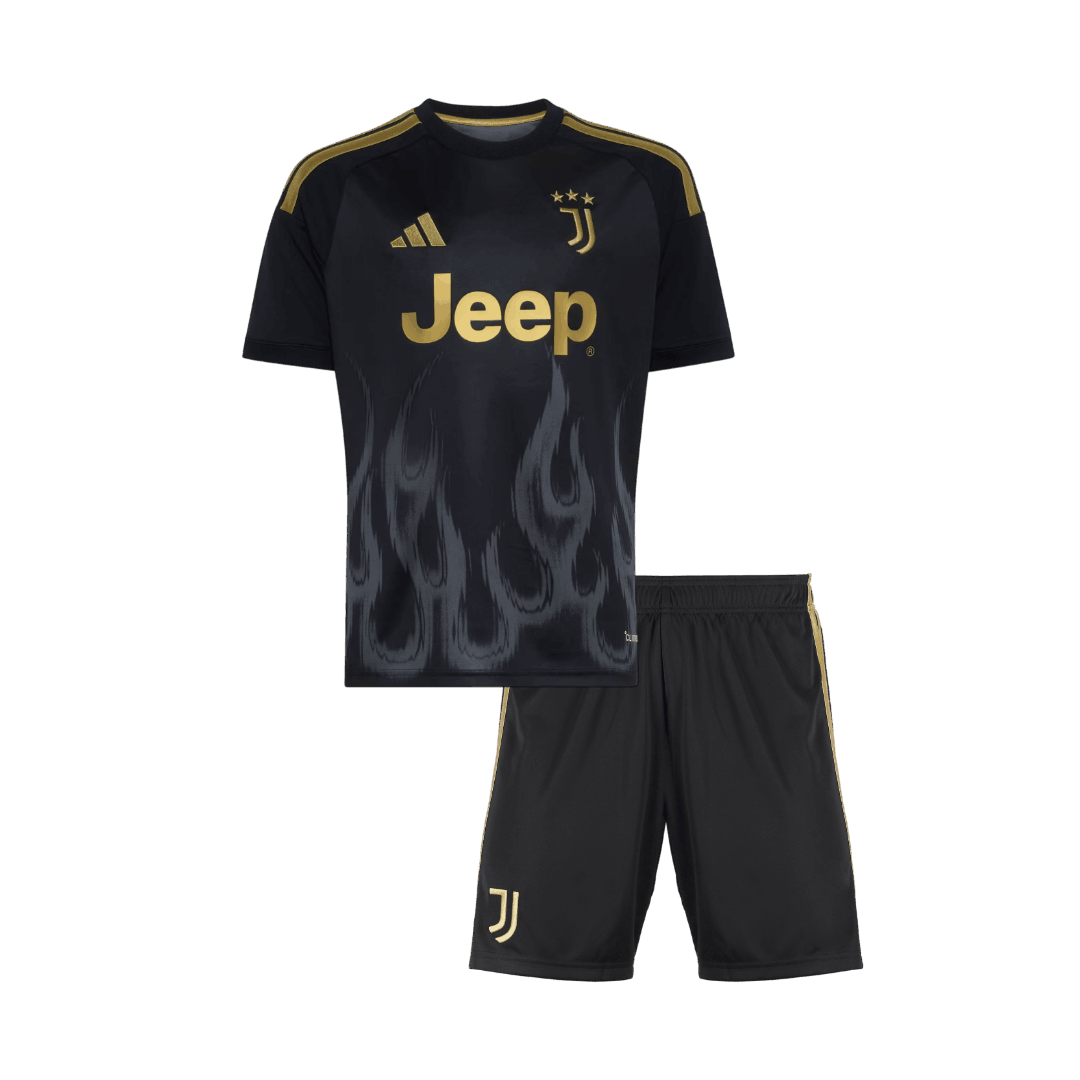 Juventus Infantil 
 Terceira Futebol Camisa 2026/27 Preto