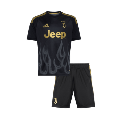 Juventus Infantil 
 Terceira Futebol Camisa 2026/27 Preto