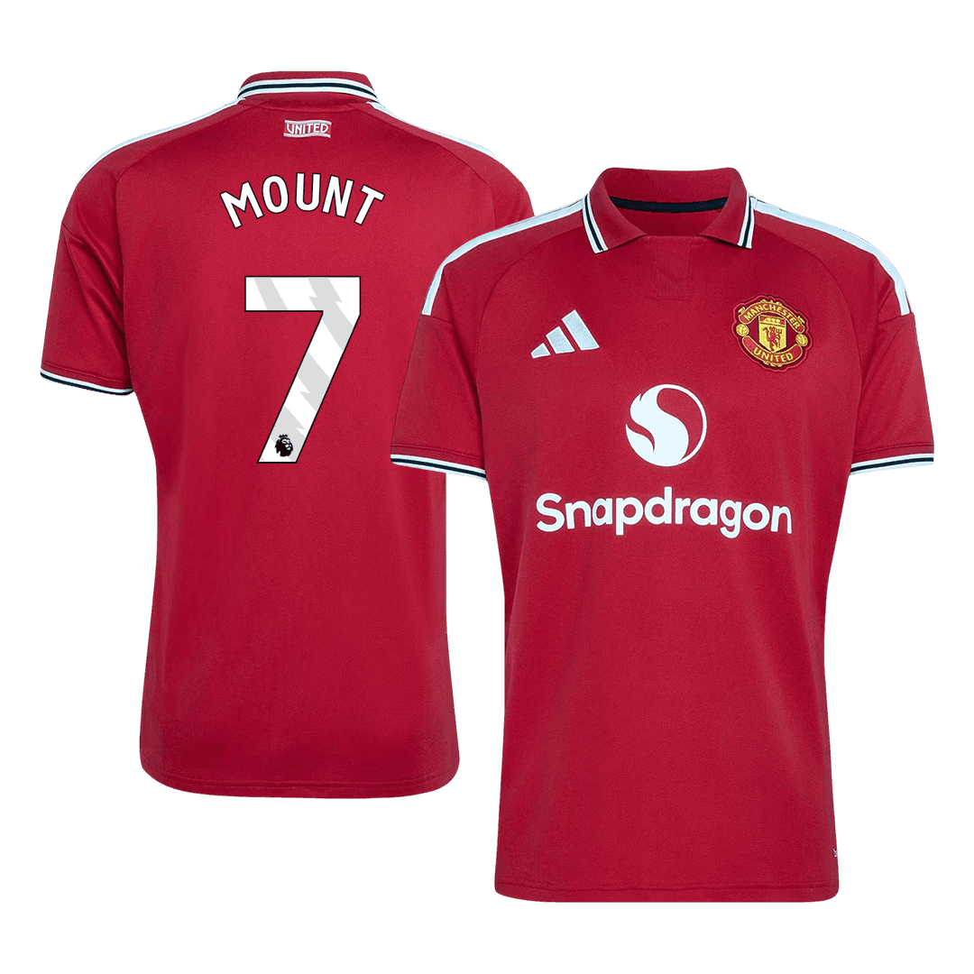 MOUNT #7 Manchester United Casa Camisa 2026/27 Vermelho