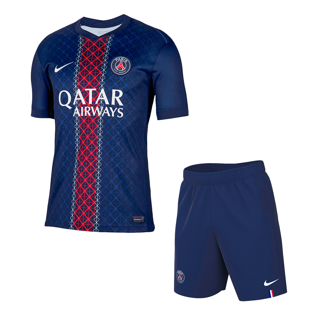 PSG Casa Futebol Camisas 2025/26 Marinha