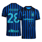 Jogador PAVARD #28 Inter Milan Casa Futebol Camisas 2025/26