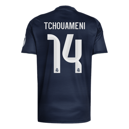 TCHOUAMENI #14 Real Madrid Fora Camisa 2025/26 Marinha
