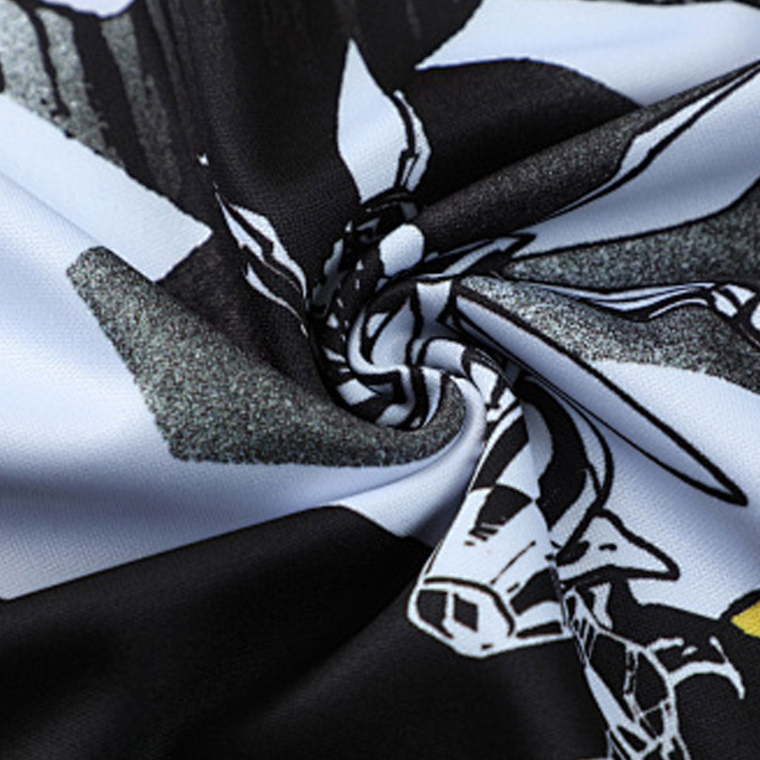 Real Madrid Zíper Moletom Conjunto (Top+Calças) 2025/26 Preto