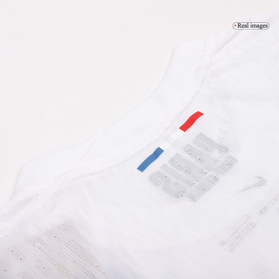 Jogador HAKIMI #2 PSG Fora Futebol Camisas 2025/26 Branco