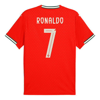 Camisola de futebol RONALDO #7 Portugal Home personalizada 2025