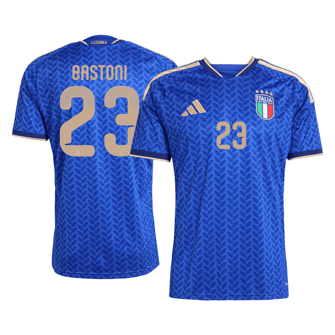 BASTONI #23 Italy Casa Camisa 2026 Azul