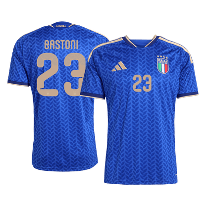 BASTONI #23 Italy Casa Camisa 2026 Azul