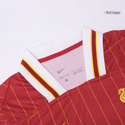 Homen Liverpool CHAMPIONS #20 Casa Soccer Jersey Champion Edition 2024/25