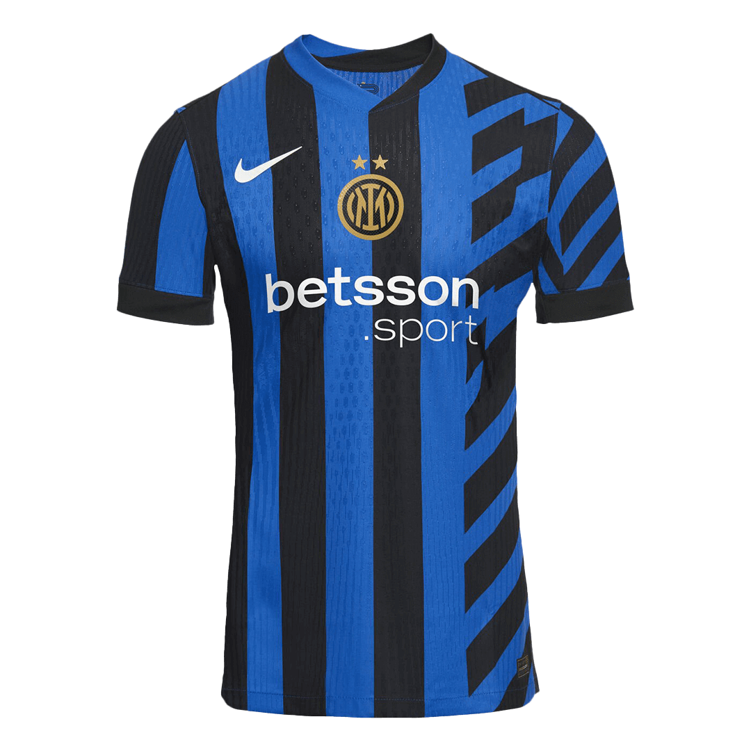 Camisola de futebol LAUTARO #10 aut¨ºntica Inter de Mil?o Camisola principal 2024/25