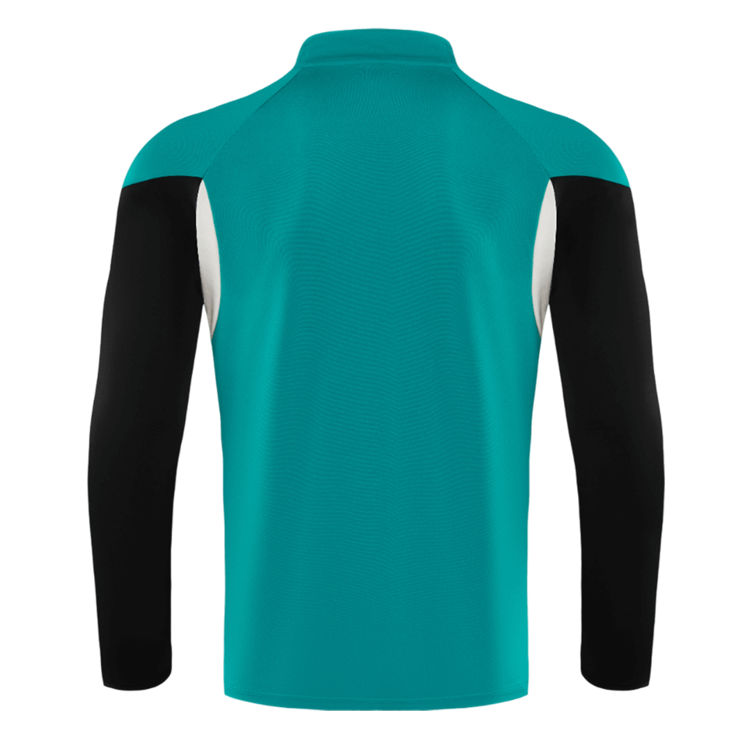 Liverpool Infantil Zíper Moletom Conjunto (Top+Pants) 2025/26 Verde