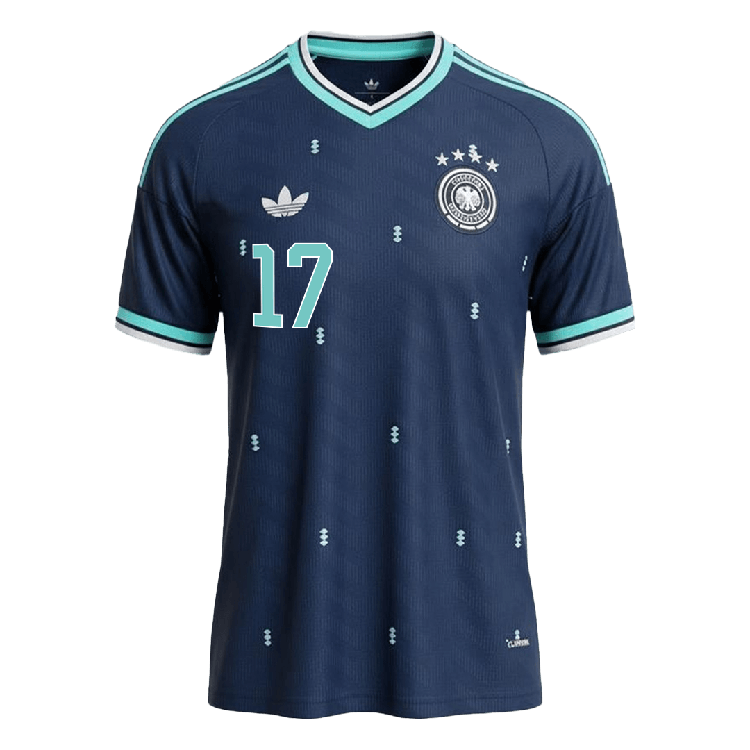 WIRTZ #17 Germany Fora Copa do Mundo Camisa 2026 Marinha
