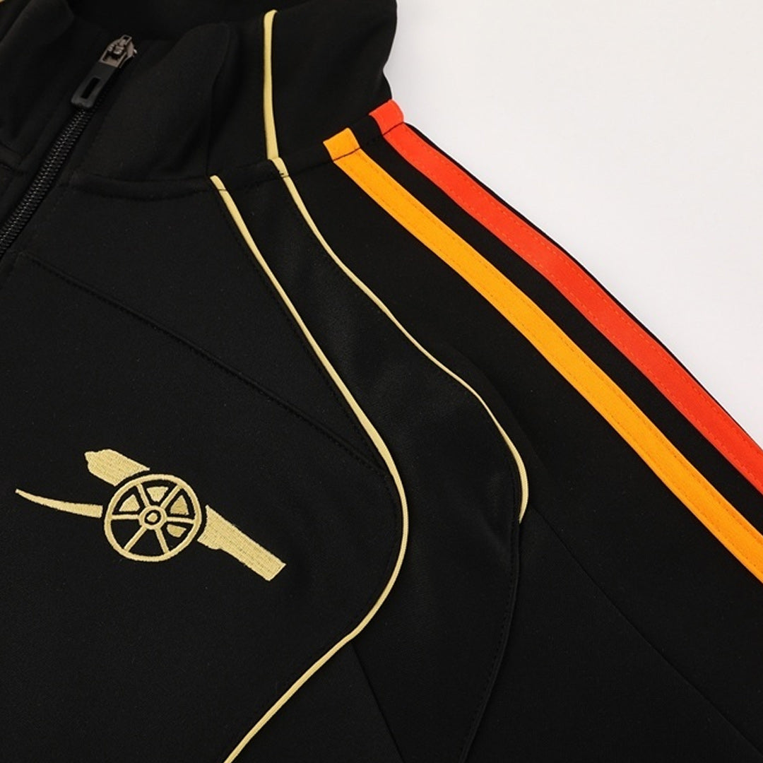 Arsenal Treino Jaqueta Conjunto (Jaqueta + Calças) 2025/26 Preto