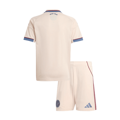 Ajax Infantil 
 Fora Terceira Futebol Camisa 2025/26 Branco