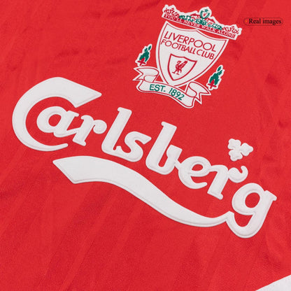 Retrô Liverpool Casa Camisa 93/95 Vermelho