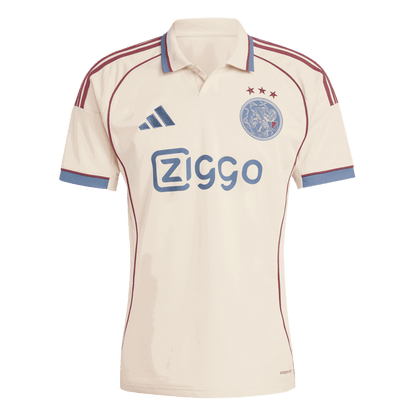 Ajax Fora Terceira Camisa 2025/26- Branco