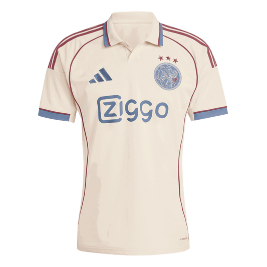 Ajax Fora Terceira Camisa 2025/26- Branco