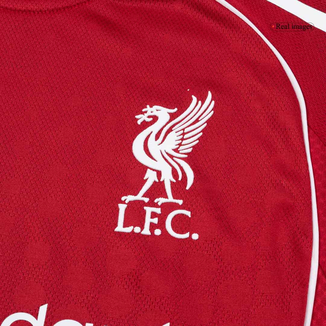 Jogador GAKPO #18 Liverpool Casa Futebol Camisas 2025/26 Vermelho
