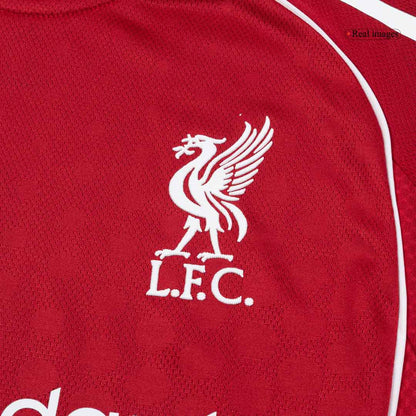 Jogador GAKPO #18 Liverpool Casa Futebol Camisas 2025/26 Vermelho