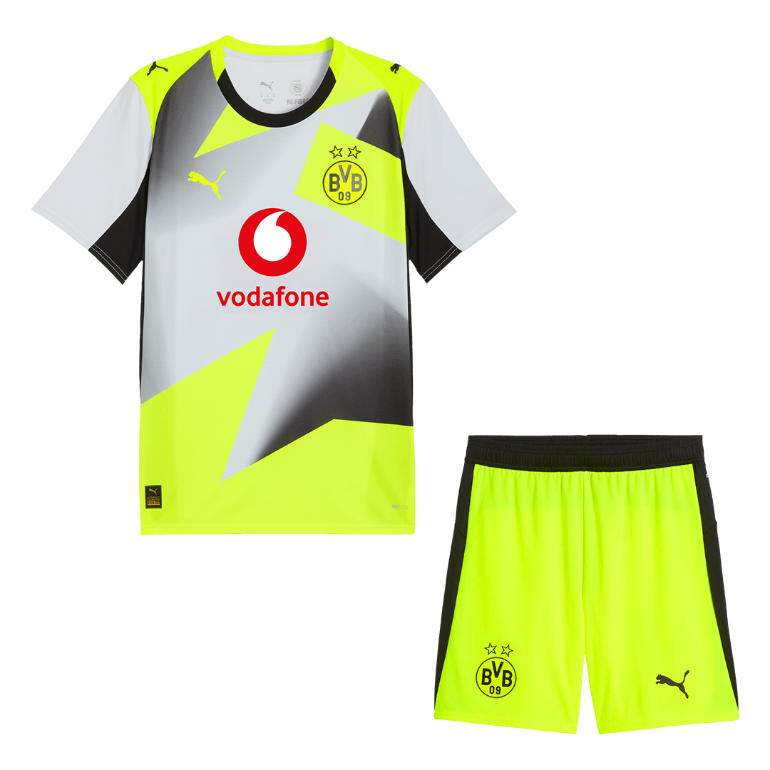 Borussia Dortmund Fora Camisa Conjunto(Camisa+Calções) 2025/26