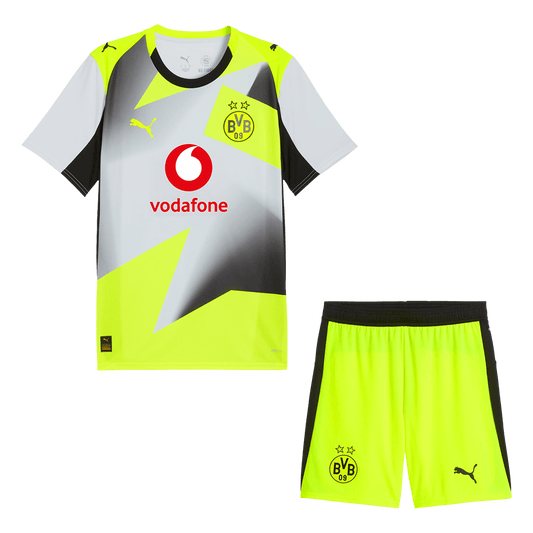 Borussia Dortmund Fora Camisa Conjunto(Camisa+Calções) 2025/26