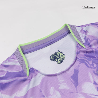 HEUNGMIN #7 South Korea Fora Copa do Mundo Camisa 2026 Roxo
