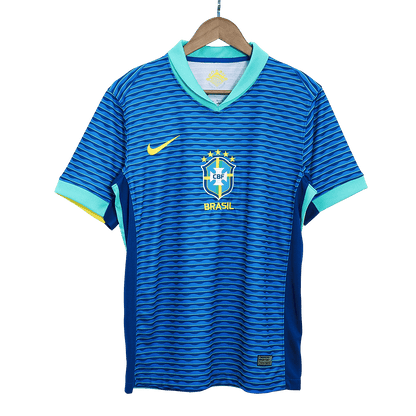 Camisola de futebol do Brasil fora de casa personalizada 2024