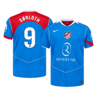 SØRLOTH #9 Atletico Madrid Terceira Camisa 2025/26 Azul