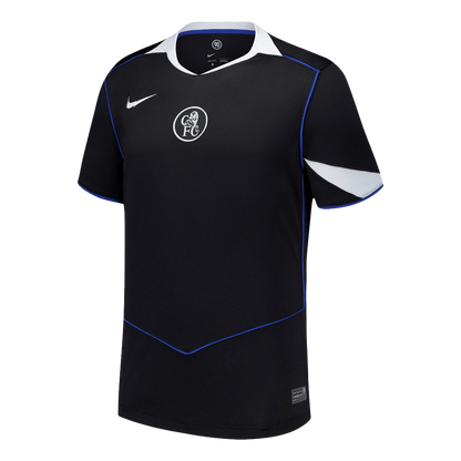 Chelsea Fora Terceira Camisa Conjunto(Camisa+Calções+Meias) 2025/26 Preto