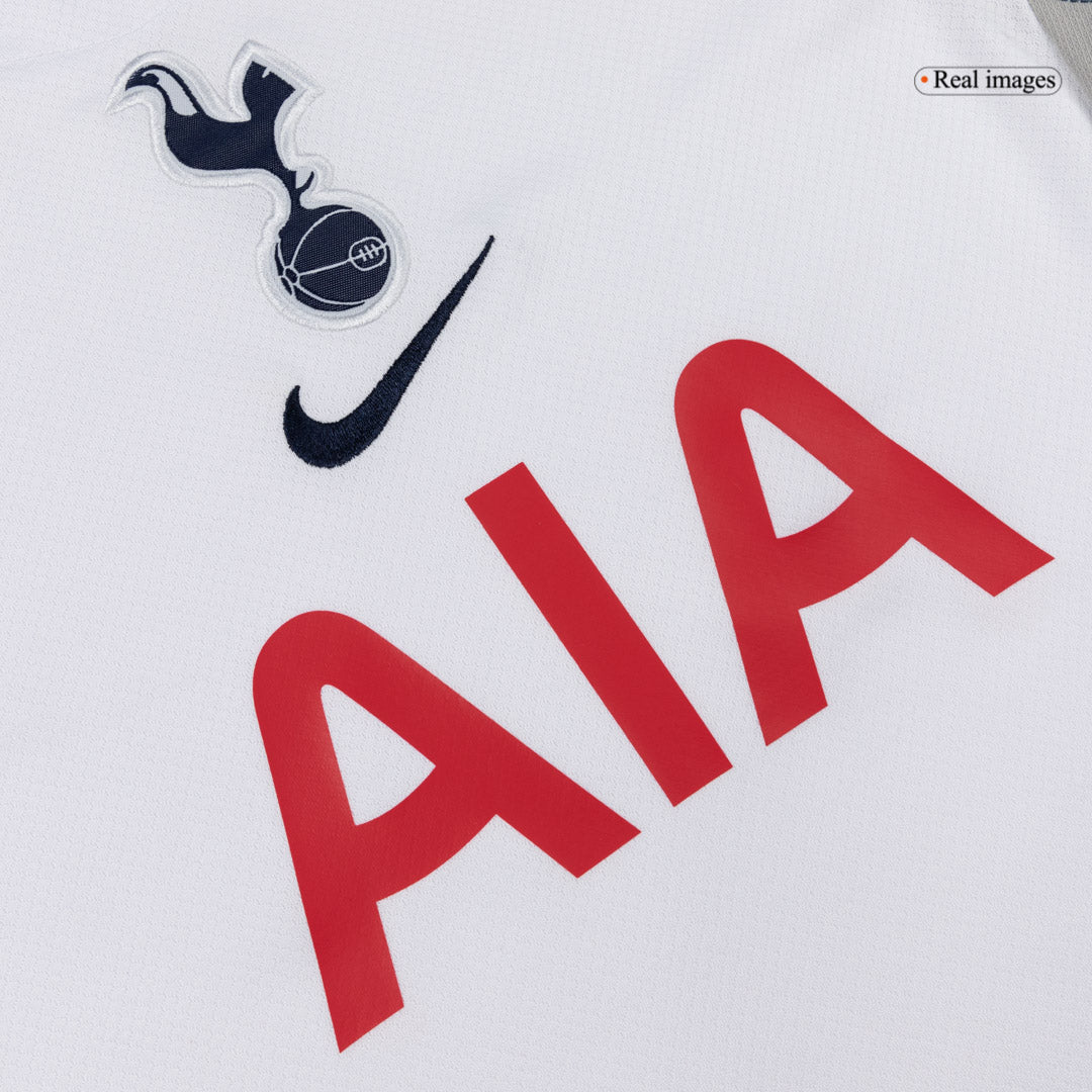 Tottenham Hotspur Infantil 
 Casa Futebol Camisa Conjunto (Camisa+Shorts+Meias) 2025/26 Branco
