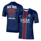 【Super Qualidade】Champions of Europe #26 PSG
 Casa Futebol Camisa 2025/26 Marinha