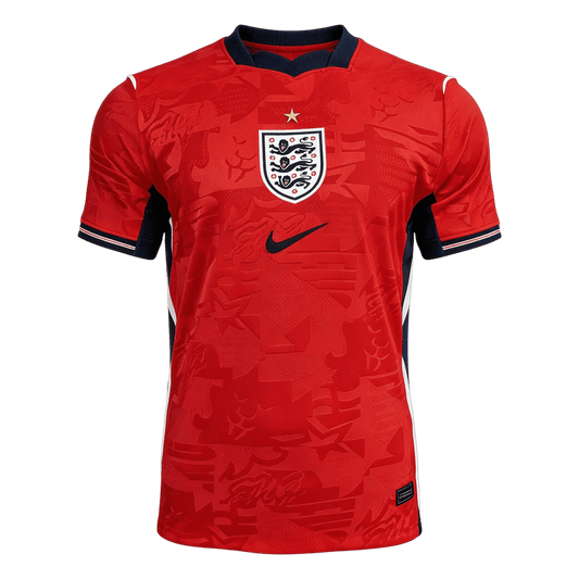 Versão do Jogador England Fora Copa do Mundo Futebol Camisas 2026 Vermelho - camisola de futebol para adeptos em