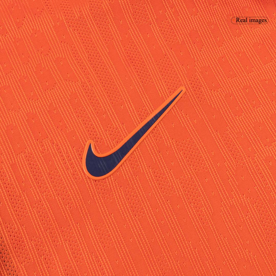 Versão do Jogador VIRGIL #4 Netherlands Casa Copa do Mundo Futebol Camisas 2026 Laranja
