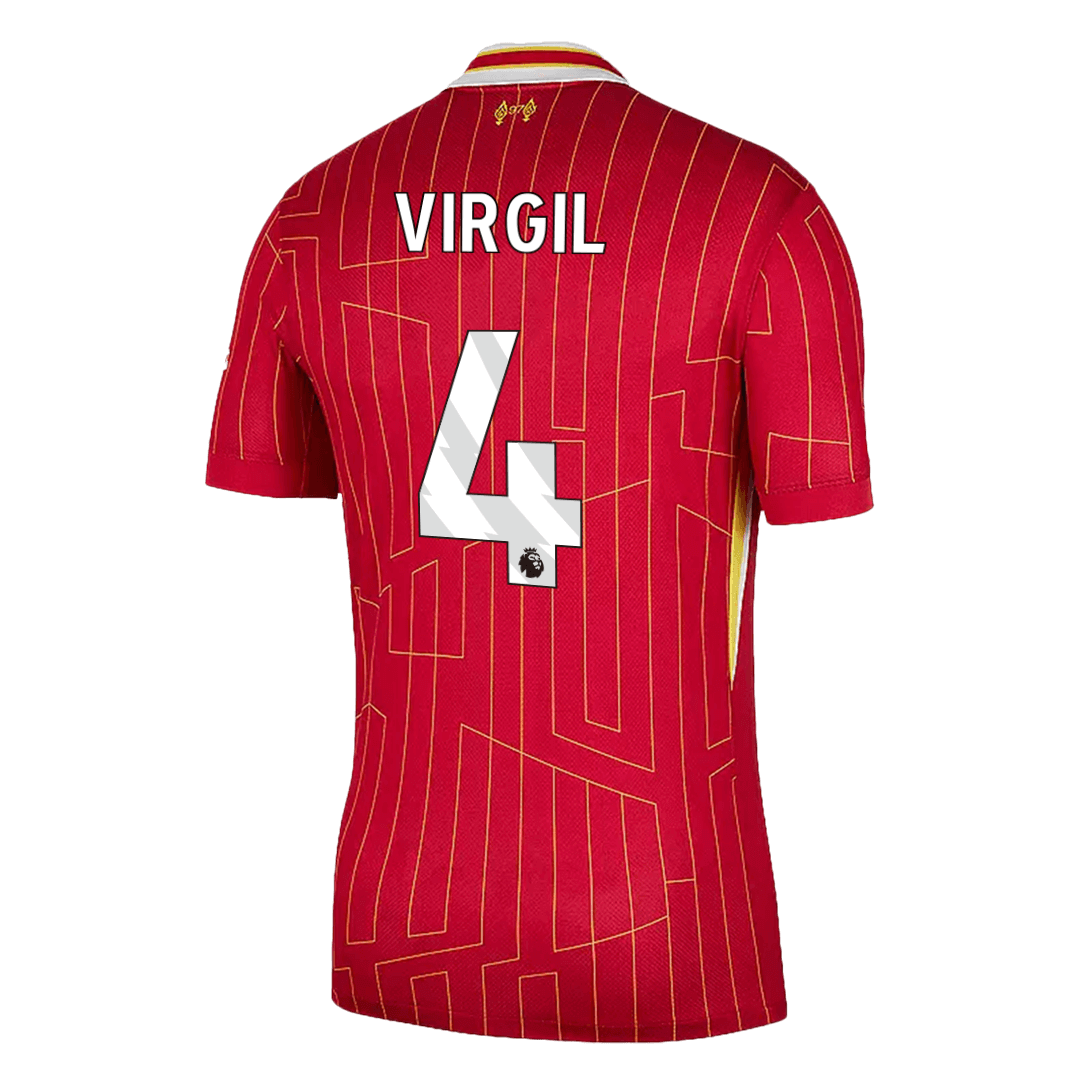 VIRGIL #4 Liverpool Home football shirt 2024/25