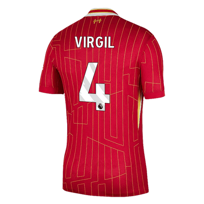 VIRGIL #4 Liverpool Home football shirt 2024/25