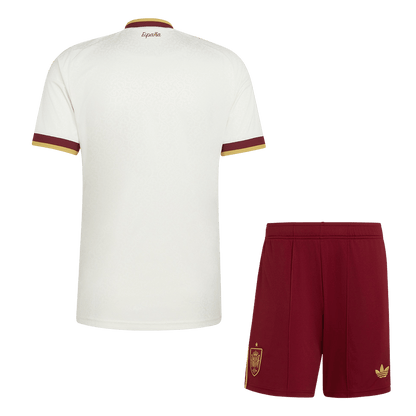 Espanha Fora Copa do Mundo Camisa 2026 Branco