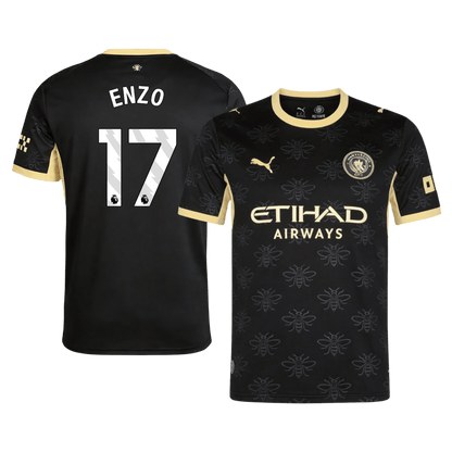 ENZO #17 Manchester City Fora Camisa 2026/27 Preto