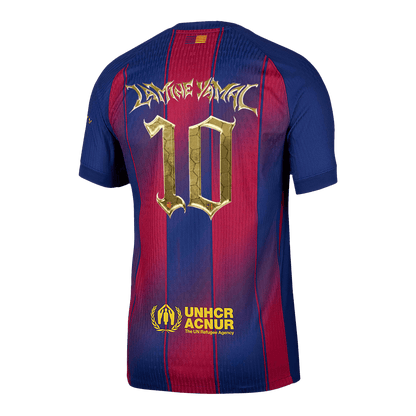 【Kopa Trophy Edition】Jogador LAMINE YAMAL #10 Barcelona Casa Futebol Camisas 2025/26