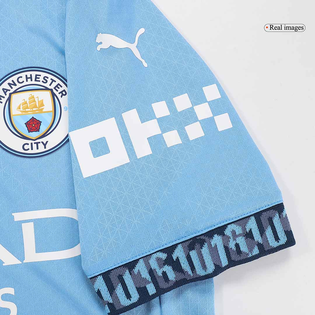 Soccer Jersey Manchester City Home Shirt 2024/25