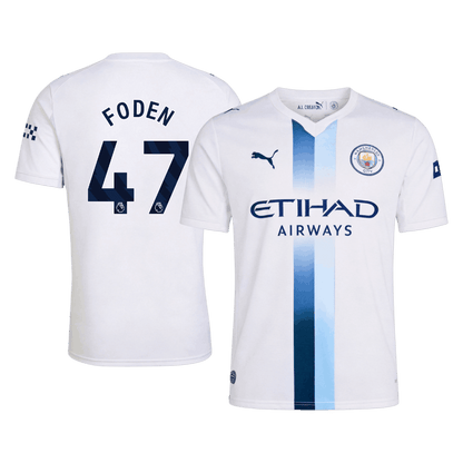 FODEN #47 Manchester City Terceira Camisa 2026/27 Branco