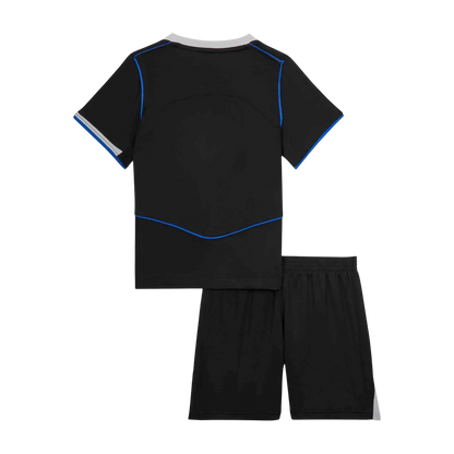 Chelsea Infantil 
 Terceira Futebol Camisa Conjunto (Camisa+Shorts) 2025/26 Preto